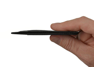DAVEK SLIM WALLET avec stylo mini - NOIR